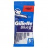 Rasoio Da Uomo Usa E Getta Gillette Blue II - 5 Rasoi