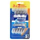 Rasoio Da Uomo Usa E Getta Gillette Sensor3 Comfort - 3 + 2 Rasoi