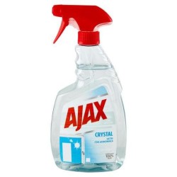 Detersivo Spray Crystal Vetri 100% Anti-Alone Ajax 750 ml