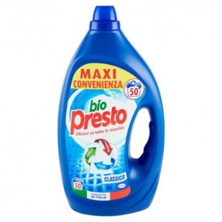 BIO PRESTO CLASSICO LIQUIDO 50LAV