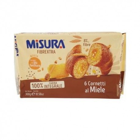 Misura Fibrextra Cornetti Al Miele 6 pz