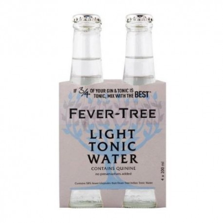 Fever Tree Acqua Tonica Light 80 Cl 4 Pezzi