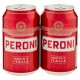 Peroni Birra Lattina 33 CL X 2