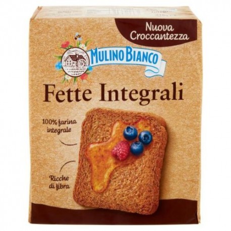 Mulino Bianco Fette Biscottate Integrali Ricche Di Fibre 315g