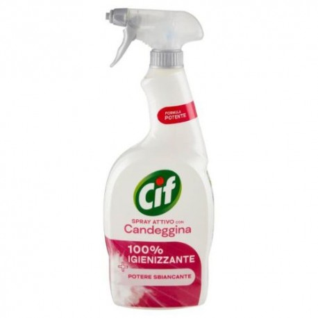 Cif Spray Attivo Con Candeggina 650 Ml