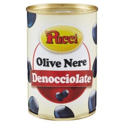 Olive Nere Denocciolate Pucci 400 gr