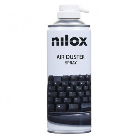 Bomboletta Spray Ad Aria Compressa Nilox 400 Ml Con Cannuccia