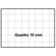 5 Ricambi Forati Quaxima A4 Quadretto 10mm 40 fogli Pigna