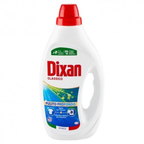 Dixan Detersivo Bucato Lavatrice Liquido Classico 24 Lavaggi