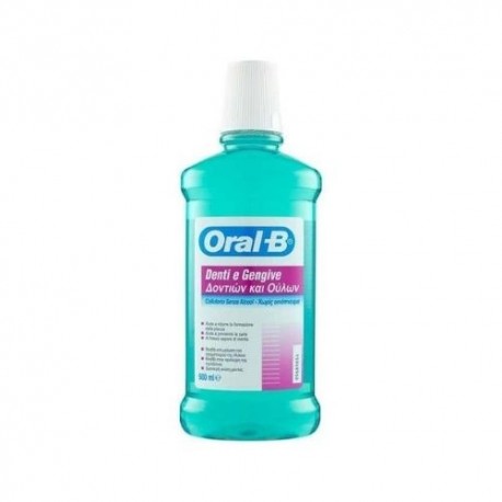 ORAL-B Collutorio Denti e Gengive Senza Alcool Menta 500 ml