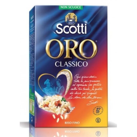 Riso Scotti Oro Classico non scuoce chicchi fini 1 kg