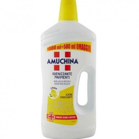 Amuchina Liquido Pavimenti Limone 1000 ml + 500 ml
