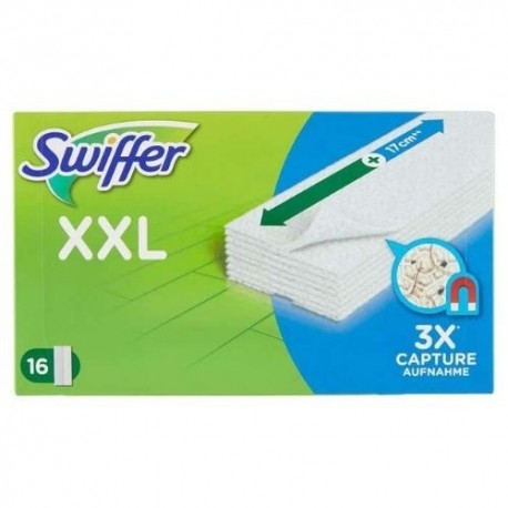 SWIFFER Panni Catturapolvere XXL Scopa Swiffer - Ricarica 16 Panni