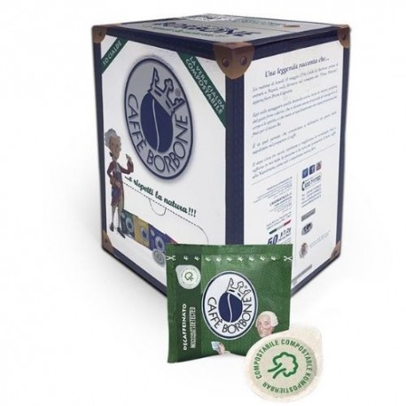 50 CIALDE CAFFE' BORBONE DECA MISCELA VERDE