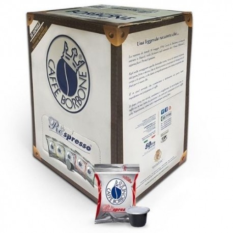 50 Capsule Borbone miscela rossa compatibili Nespresso
