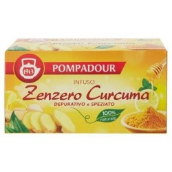 POMPADOUR Infuso Zenzero e Curcuma 20 filtri