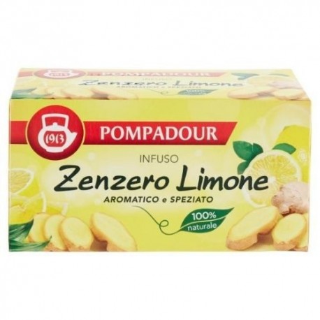 POMPADOUR Infuso Zenzero e Limone 20 filtri