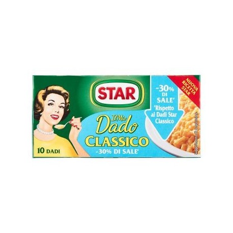 Star IL MIO DADO 10 dadi brodo CLASSICO -30% di Sale. CONF 100 GR