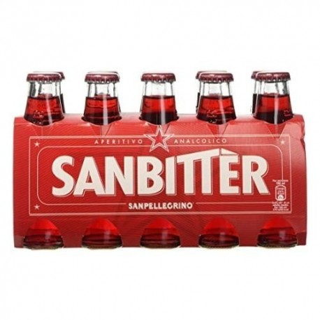 Sanbitter rosso aperitivo confezione da 10