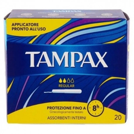 TAMPAX Regular 20 pezzi assorbenti interni