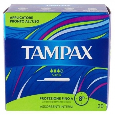 TAMPAX Super assorbenti interni 20 pz
