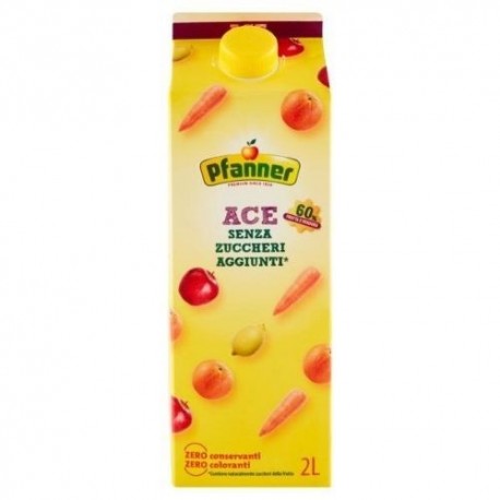 Pfanner ACE Senza Zuccheri Aggiunti 2 l