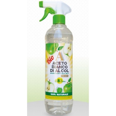 ACETO BIANCO DI ALCOL BIO "A" AROMATIZZATO ALLA MELA
