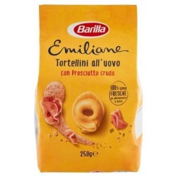 Barilla Emiliane Tortellini con Prosciutto Crudo pasta all'uovo 250 g
