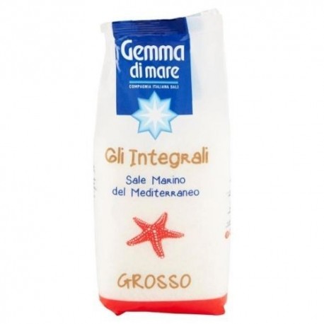 Gemma Sale Marino Integrale Grosso 1 kg