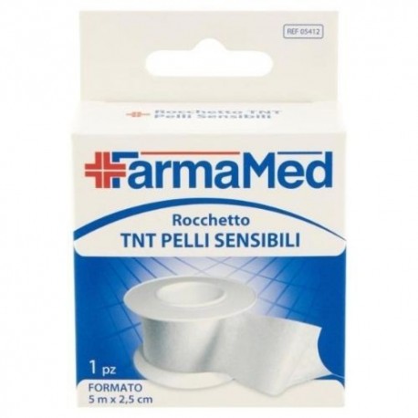 Farmamed Rocchetto TNT Pelli Sensibili formato 5 m x 2,5 cm 1 pz