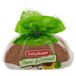 DAILYBREAD Pane 4 Cereali Con Semi di Lino e Girasole 500 gr