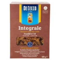 De Cecco Fusilli di Semola Integrale 500 gr