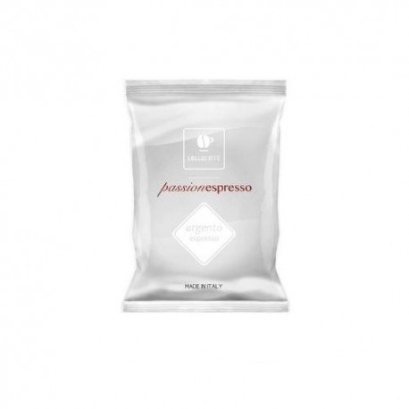 100 Capsule Argento Lollo Caffè compatibili Nespresso