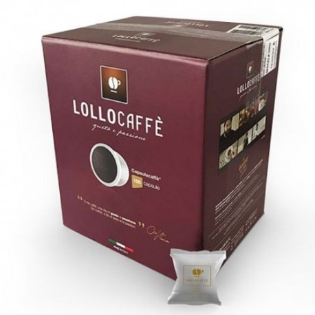 100 Capsule miscela ORO Lollo Caffè per espresso point