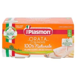 Plasmon Omogeneizzato Orata con Patate 2 x 80 g