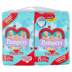 Pampers Baby-Dry Mutandino Junior Duopack x38