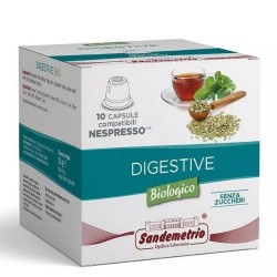 10 Capsule Digestive Sandemetrio compatibili Nespresso