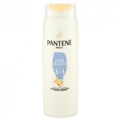 Shampoo 3 in 1 Extra Delicato Pantene 225 ml
