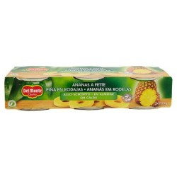 Ananas A Fette Allo Sciroppo Del Monte 3 X 235 gr